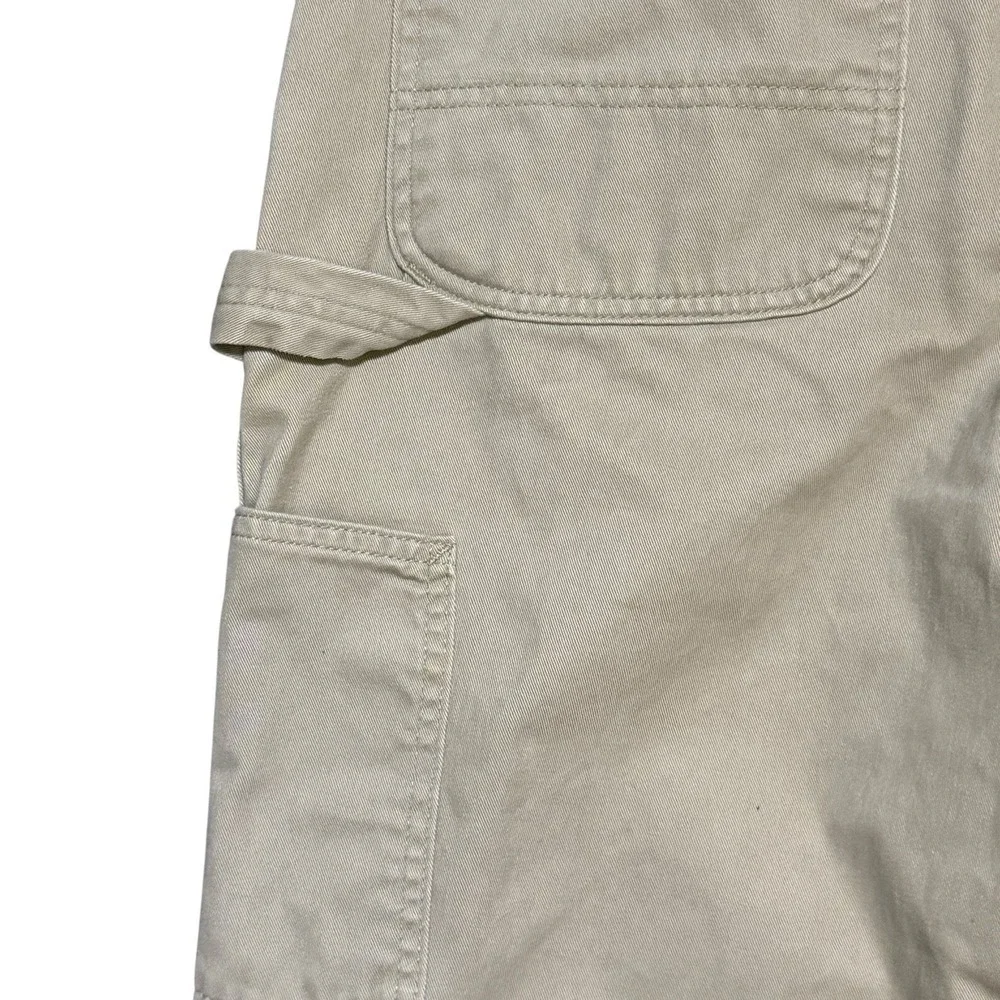 Carhartt Men's 36x30 Relaxed Fit Painter Pants Beige Thick Cotton‎ Workwear